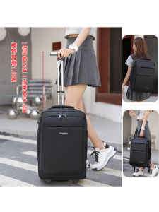 Large Capacity Oxford Fabric Business Travel Laptop Carrier Backpack for Men 19 Inch Checkpoint Approved Water Resistant