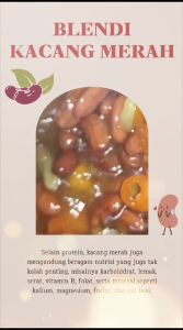 BLENDI KACANG MERAH GYOT Kemasan Besek