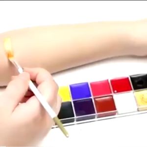12 Colors/Set Oil Face Paint Body Painting Pigment Art Theme Party Halloween Fancy Dress Party Make Up Tool