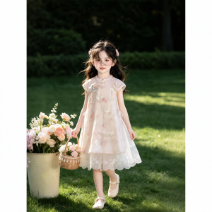 ZIRUIBABA | Han Style Princess Children Dress Summer