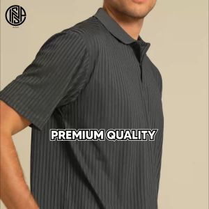 INSPI Casual Knitted Polo Shirts & Tops: Korean Style Slim Fit Basics