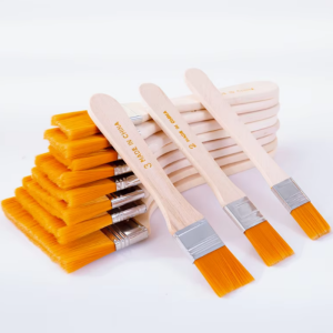 12pcs/set Memory Nylon Paint Brushes Set for Acrylic Oil Drawing Watercolor Wooden Painting Brush Tools Art Supplies