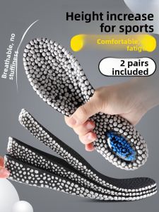 ZHIHAOEN | Height Increasing Invisible Shock Absorbing Anti-Odor Insoles