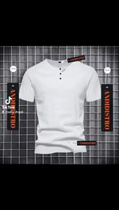 KAOS KANCING 3 PENDEK TERLARIS/KAOS POLOS MURAH/KAOS KANCING POLOS PENDEK KIKINIAN/KAOS KANCING PENDEK PRIA TERLARIS/KAOS PENDEK PRIA