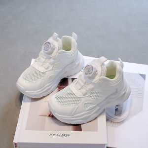 Childrens Ventilated Running Shoes Anti-Slip Soft Sole