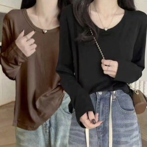Lieoyuarn | Large Size Slimming Casual T-Shirt