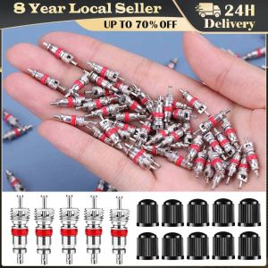 100PCS Tire Stem Valve Caps Universal Stem Covers for Cars SUVs Bike and Bicycle Trucks Motorcycles