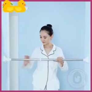 Ali ราวแขวน ปรับขนาด สแตนเลส ราวตากผ้า ราวแขวนผ้าม่าน