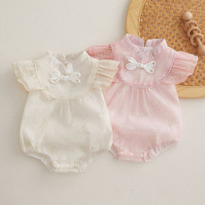 Váy Mùa Hè Cho Bé Gái Phong Cách Công Chúa Bằng Vải Cotton Ngắn Tay Cổ Tròn Dáng Chữ a Váy Dài Vừa Phải