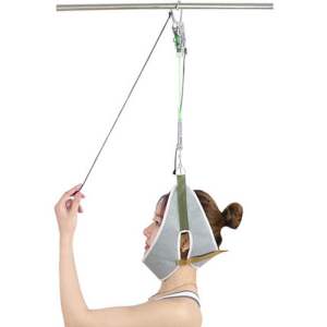 Bộ Đai kéo dãn đốt sống cổ hỗ trợ vật lý trị liệu thoái hoá cột sống cổ thoát vị chính hãng