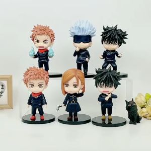 Mô Hình Nhân Vật Chú thuật hồi chiến đáng iu - Toge Inumaki Yuta Okkotsu Maki Zenin Panda Satoru Gojo Suguru