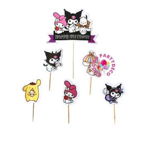Topper KUROMI / Topper Kue Sanrio Kuromi