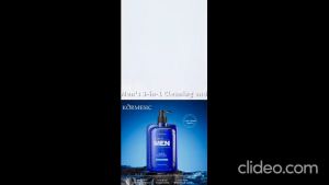 Men 3 In 1 Body Wash & Shampoo Active Cool & Face Wash (520ml) Anti Hair Fall Anti-Dandruff Shampoo All in 1 For Men Body Hair & Face Cleanser With Cooling Effect Shower Gel Body Wash