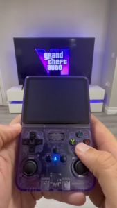 Open Source R36S Retro Handheld Game Console Linux System 3.5 Inch IPS Screen Portable Pocket Video Player 64GB/128GB Game gift Gaming Joystick