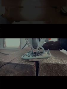 REAIM Gergaji Listrik Mesin Gergaji Jigsaw Kekuatan Tinggi Mesin Potong Kayu Jigsaw Electric Jigsaw
