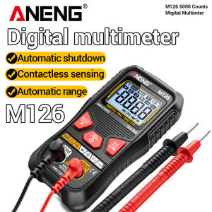 ANENG | ANENG M126 Mini Digital Multimeter 6000 Counts High Precision AC/DC Voltage Measurement Contactless NCV Detector Tool