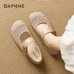 Daphne | Lace Weave Breathable Flats Female French Low Top Shoes