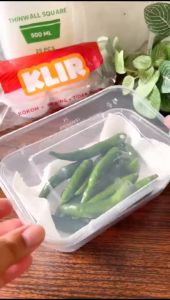 Kotak makan plastik 150ml / kotak makan plastik square / Thinwall KOTAK KLIR mini 150ml + Tutup cup dessert kue tart 1 pack isi 25 pcs anti bocor rapat ANTI PECAH / KOKOH / BENING