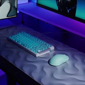 ATK U2 V2 Mini Ultimate Tri-model Wireless Gaming Mouse Dual8KHz 500mAh Lightweight PAW3950Ultra Ergonomic Custom E-sports Mouse
