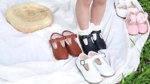 ali9 สินค้าใหม่ข้ามพรมแดน   รองเท้าหนังลำลองสำหรับเด็กรองเท้าเจ้าหญิง   รองเท้ามารยาทเด็กผู้หญิงพื้นยางกันลื่นรองเท้านักเรียน