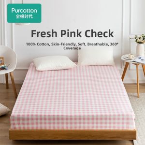 Purcotton | Slip-resistant Childrens Bed Sheet