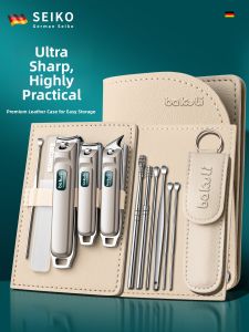 BAKULI | Splatter-Proof Home Nail Clipper Set