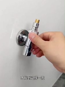 Stainless Steel Quick Open Water Valve For Washing Machine
