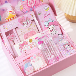 ของขวัญวันเกิดน่ารักสำหรับเด็กผู้หญิง ชุดของขวัญเครื่องเขียนที่ใช้งานได้จริง กล่องของขวัญ ของขวัญรางวัลสำหรับเพื่อนร่วมชั้น