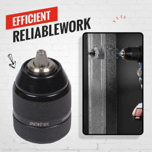 Chuck Bor Kepala Bor Impact Wrench Kepala Bor Keyless 0.8-10mm 3/8-24 Impact Wrench