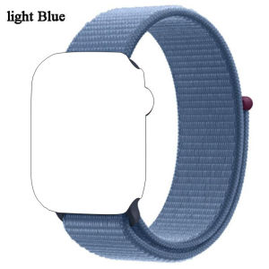 Nylon Strap for Smart Watch Ultra 3/Ultra 2/Ultra Bands 49mm 46mm 41mm 44mm 40mm 42mm 38mm Sport Band with Velcro Closure for iWatch Series 11 10 9 8 7 6 SE3 SE2 SE 5 4 3 2 1