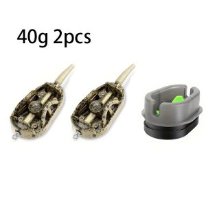 Method FeederFishing Inline FeederCarp Fishing Feeder Device SetCarp Accessories with 20g30g40g50g60g