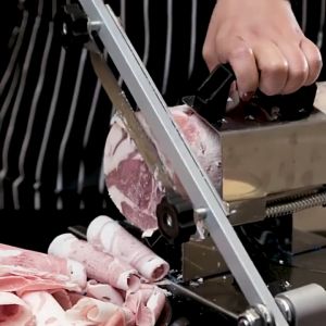 Manual slicer Cutting vegetables and fruits meat machine Commercial domestic meat cutting machine