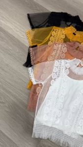 SV 6219 - Cloveria Set | Silvervogue | Set Atasan Inner dan Outer Brukat Tile Pakaian Wanita