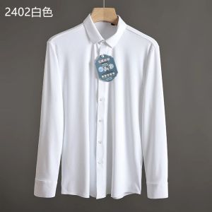 Accessible Luxury Lines! Traceless Laser Cutting! Anti-Wrinkle and Non-Ironing! Fall Men Business Casual Long Sleeve Shirt