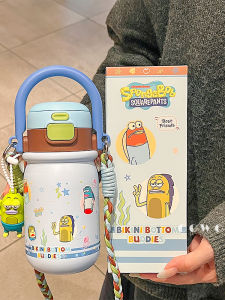 Kids Double Drinking Insulated Water Bottle for Girls