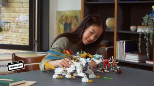 LEGO 71786 LEGO NINJAGO Zane’s Ice Dragon Creature 71786 (100.0% Original)