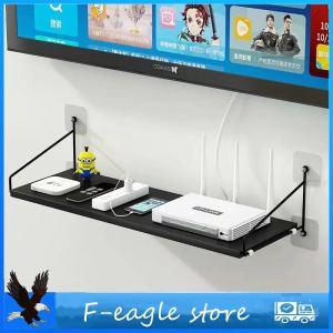 Storage Shelf Router Storage Shelf Wall TV Set-top Box Storage Shelf Wall Wifi Storage Box Projector Wall Storage Shelf Bedroom Bedside Storage Shelf Bedside Mobile Phone Charging Storage Shelf Perforation-free