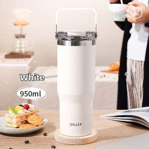 Large Capacity Customizable Dual-Use Insulated Car Cup