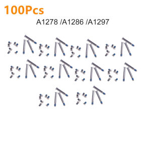 10 set For MacBook Pro 13" 15" 17" Back Cover Screw Lot For Macbook A1278 A1286 A1297 Computer Case Bottom Cover Screws