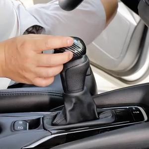 For Toyota Camry 70 XV70 2018~2023 Hybrid Car Shift Handle Cover Non-Slip Wear-resistant Breathable Decoration Cover Accessories