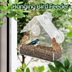 Window Wild Bird Feeder House: A Transparent & Secure Solution