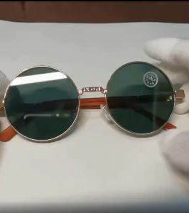 【GIAUSA】HD Crystal Polarized Glasses for Fishing Men Sunglasses Vintage Fashion Metal Round Driving Summer Travel Beach Sun Protection Anti UV Anti Rad Shades for Men Original Brand S10