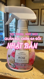 [HCM] XỊT KHỬ MÙI VÀ LÀM THƠM QUẦN ÁO HƯƠNG HOA HỒNG KYOWA (CHAI 300ML)- HÀNG NHẬT NỘI ĐỊA