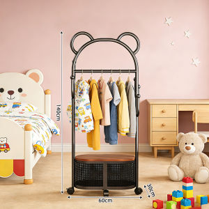 Kids Dopamine Colored Bedroom Clothes Hanger