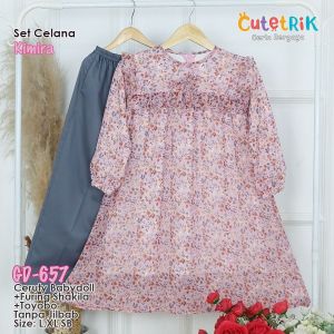 Setelan Anak dan Remaja Set Celana Kimira by Cutetrik
