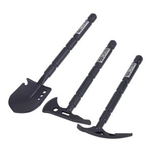 1/10 Scale RC Crawler Metal Shovel Pickaxe Axe Tool Set Decorative Parts for TRX4 SCX10 D90
