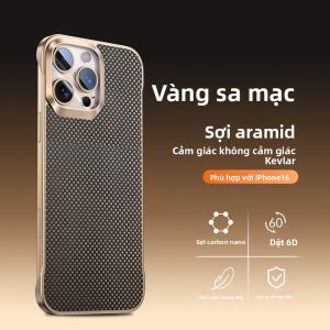 HANNUO | Vỏ Bảo Vệ IPhone Chống Sốc Từ Tính Sợi Aramid