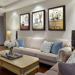 American Style Rural Decorative Painting Living Room Sofa Background Wall Hanging Picture European Countryside Simple Beauty Oil Wall Picture