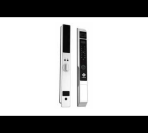 Khóa cửa nhôm thông minh Hubert HB CN78 Silver khóa vân tay cao cấp tích hợp Face ID.. hiện đại