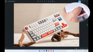 SKYLOONG GK87 Pro Wireless Mechanical Keyboard 8KHz Polling Rate 3-mode Connection Three Knobs/V3.0 Screen/Split Spacebar RGB Backlight PBT Keycaps 80% TKL Gaming Keyboard